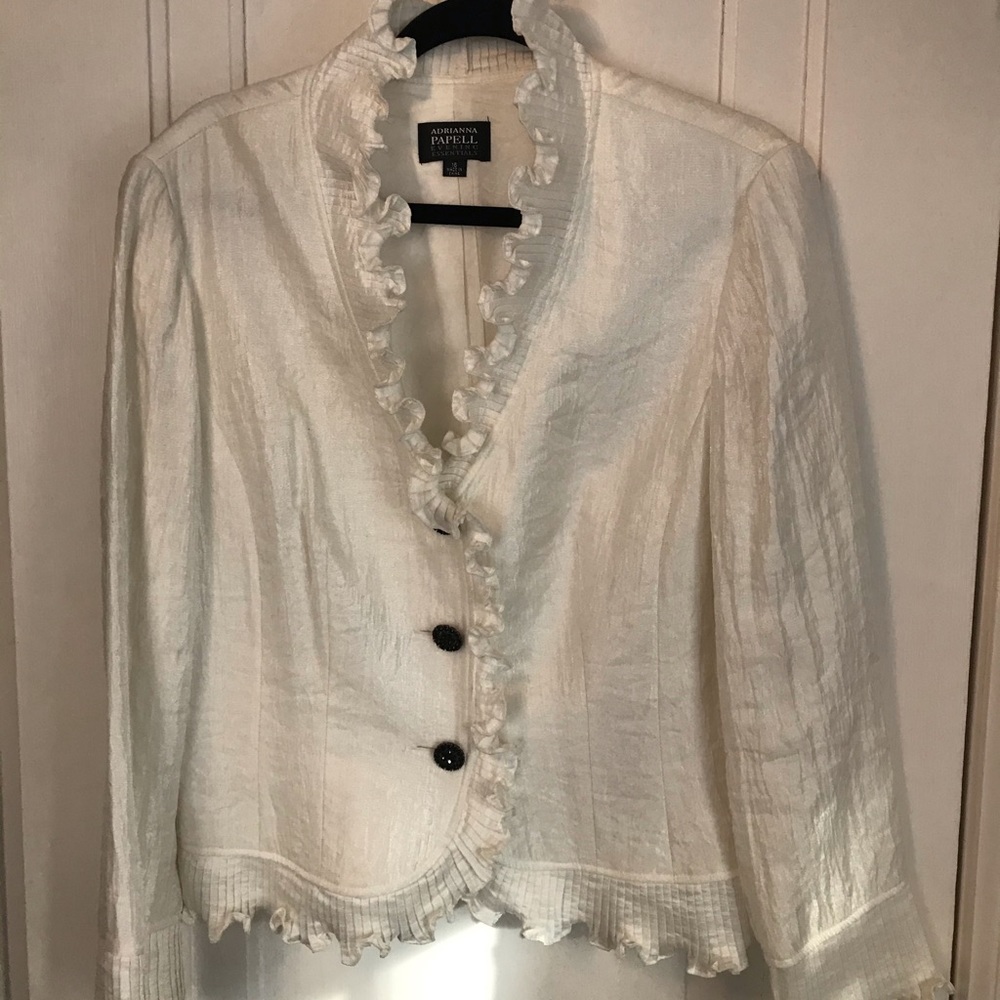 Adrianna Papell blouse sz 16